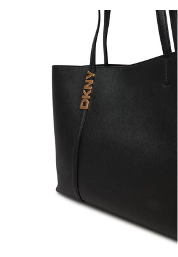 DKNY Torebka R52AKG54 Czarny. Kolor: czarny. Materiał: skórzane