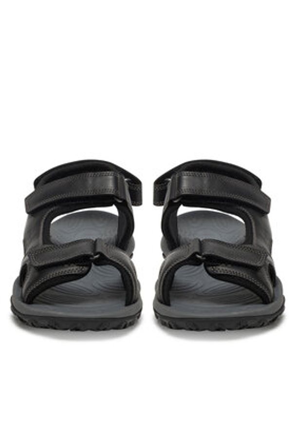 Lasocki Sandały RIKO-02 MB Czarny. Kolor: czarny. Materiał: skóra