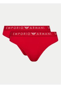 Emporio Armani Underwear Komplet 2 par fig brazylijskich 163337 4F227 10374 Czerwony. Kolor: czerwony. Materiał: bawełna #1