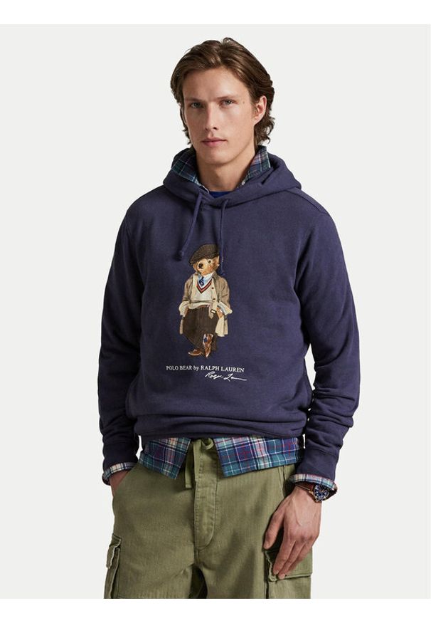 Polo Ralph Lauren Bluza 710980314001 Granatowy Regular Fit. Typ kołnierza: polo. Kolor: niebieski. Materiał: bawełna