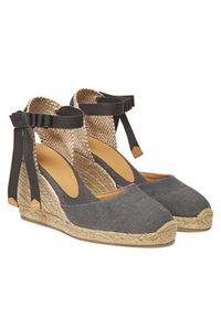 Castañer Espadryle Carina/8/002 021642 Szary. Kolor: szary. Materiał: materiał