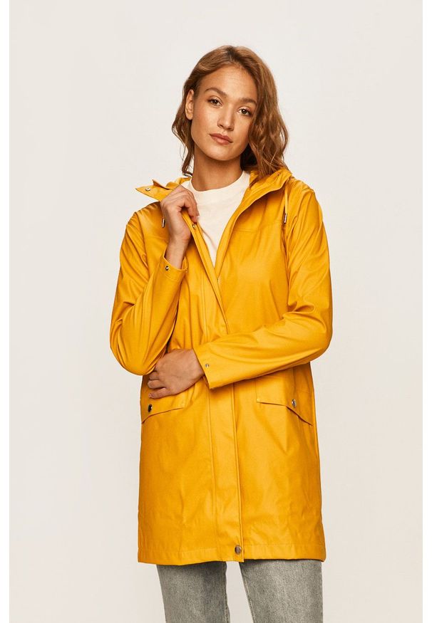 Helly Hansen - Kurtka. Okazja: na co dzień. Kolor: żółty. Styl: casual
