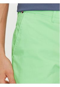 TOMMY HILFIGER - Tommy Hilfiger Szorty materiałowe Brooklyn MW0MW23563 Zielony Regular Fit. Kolor: zielony. Materiał: bawełna #2