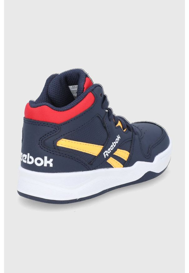 Reebok Classic Buty dziecięce kolor granatowy. Zapięcie: sznurówki. Kolor: niebieski. Materiał: guma. Model: Reebok Classic