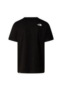 The North Face - T-shirt sportowy z krótkim rękawem męski M S/S Fine Tee. Kolor: czarny. Długość rękawa: krótki rękaw. Długość: krótkie
