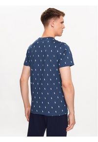 Polo Ralph Lauren Koszulka piżamowa 714899612003 Granatowy Regular Fit. Kolor: niebieski. Materiał: bawełna