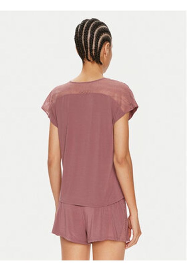 Calvin Klein Underwear Koszulka piżamowa 000QS7157E Różowy Relaxed Fit. Kolor: różowy