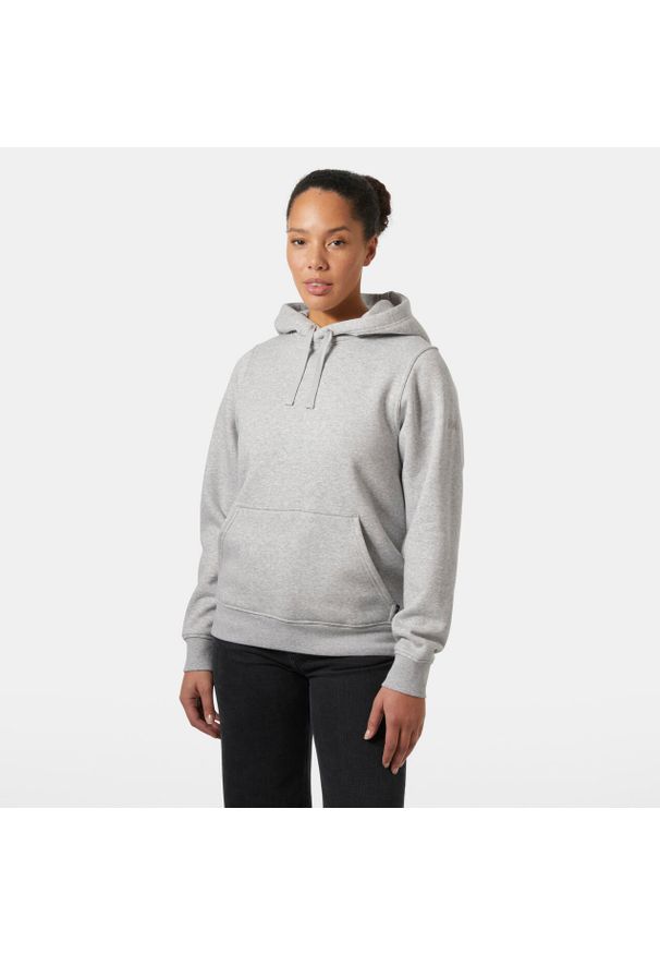 Bluza damska z kapturem Helly Hansen Elevate. Typ kołnierza: kaptur. Kolor: szary