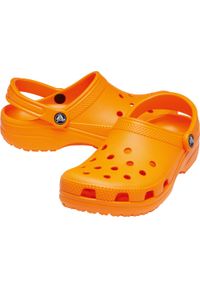 Buty do chodzenia damskie Crocs Classic Clog. Kolor: pomarańczowy, wielokolorowy, żółty. Materiał: syntetyk, materiał. Styl: sportowy