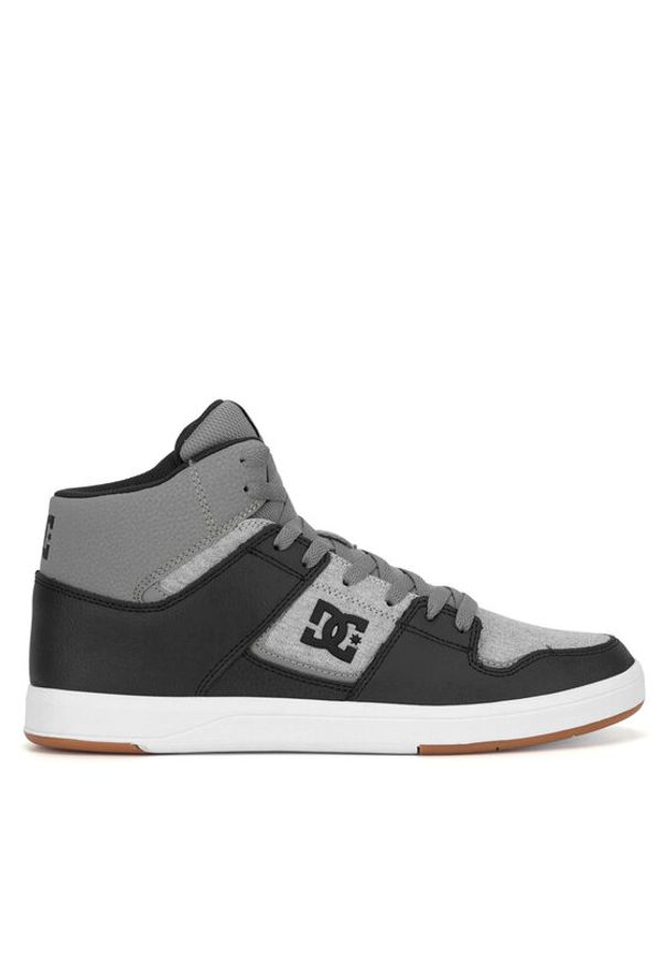 DC Shoes Sneakersy CURE HI TOP ADYS400072-GG4 Szary. Kolor: szary. Materiał: skóra