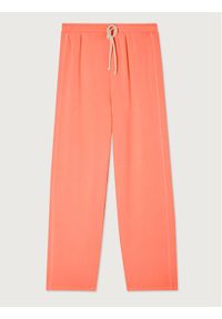 AMERICAN VINTAGE - American Vintage Spodnie dresowe IZU05AH23 Pomarańczowy Relaxed Fit. Kolor: pomarańczowy. Materiał: bawełna