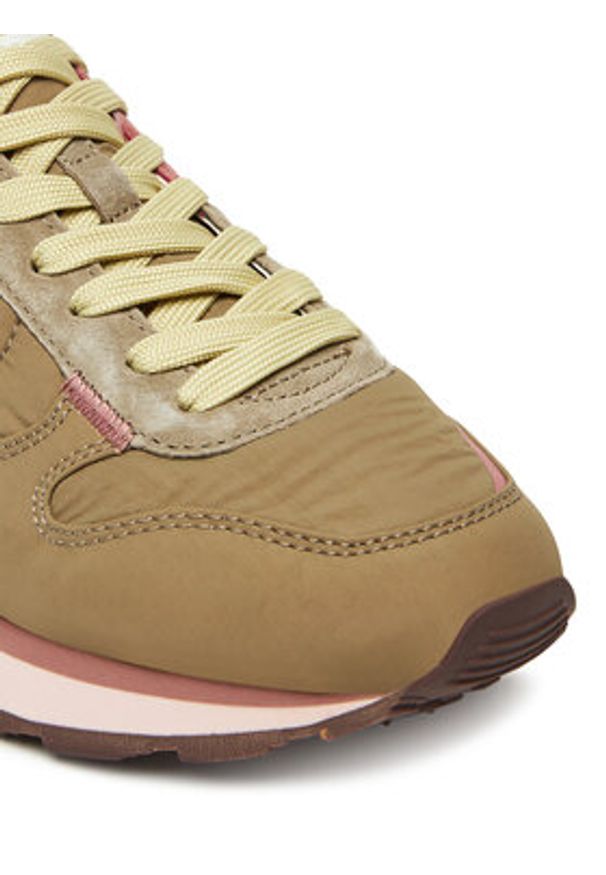 HOFF Sneakersy Track & Field 22517001 Khaki. Kolor: brązowy. Materiał: skóra, zamsz
