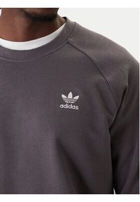 Adidas - adidas Bluza Trefoil Essentials JW3598 Szary Regular Fit. Kolor: szary. Materiał: bawełna #3