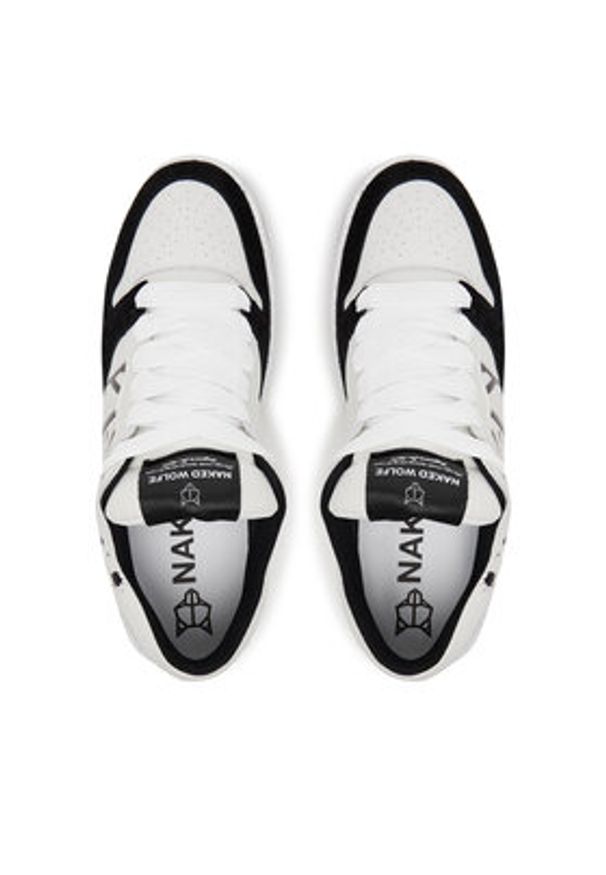 Naked Wolfe Sneakersy CM-00 Biały. Kolor: biały. Materiał: skóra