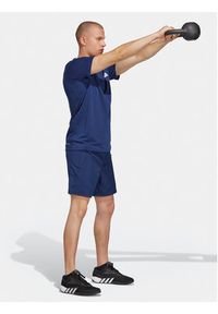 Adidas - adidas Koszulka techniczna Train Essentials IC7422 Niebieski Regular Fit. Kolor: niebieski. Materiał: syntetyk #4