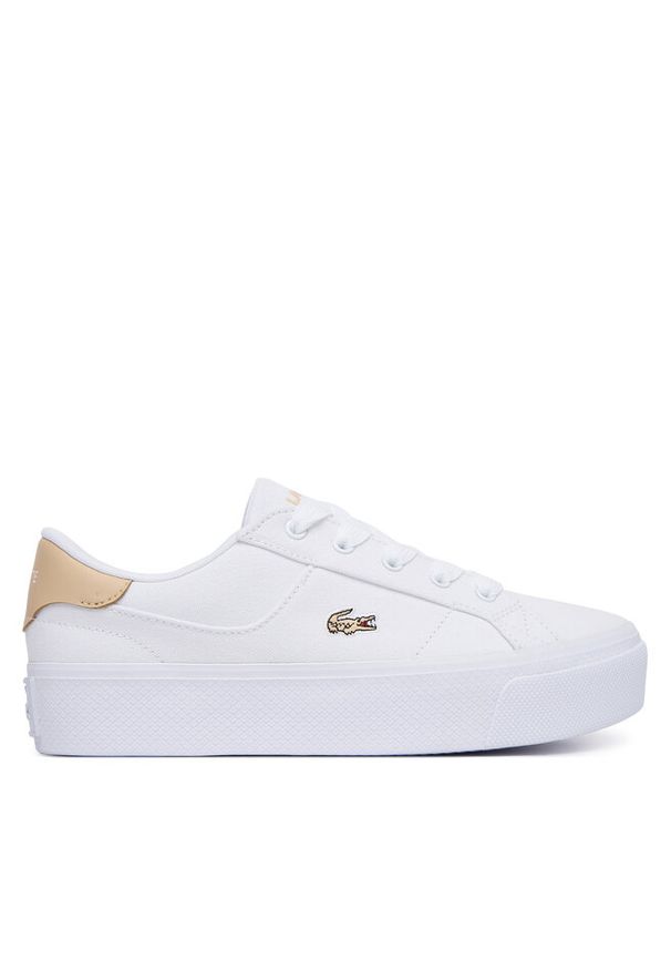 Sneakersy Lacoste. Kolor: biały