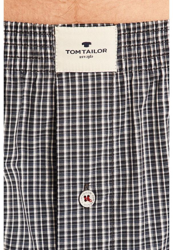 Tom Tailor Denim - Bokserki (2 pack). Kolor: szary. Materiał: denim