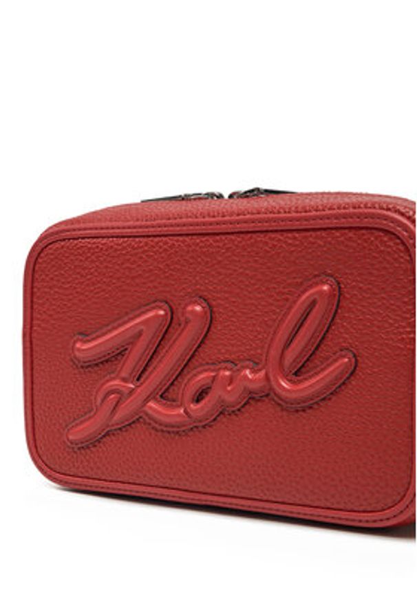 Karl Lagerfeld - KARL LAGERFELD Torebka A1W30040 Czerwony. Kolor: czerwony. Materiał: skórzane
