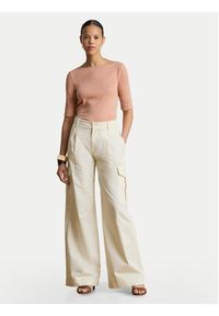 Lauren Ralph Lauren - LAUREN RALPH LAUREN T-Shirt Judy 200654963203 Różowy Regular Fit. Kolor: różowy. Materiał: bawełna #2