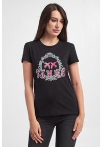 Pinko - T-shirt damski Bussolotto PINKO #4