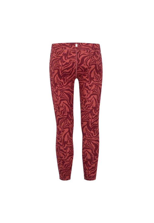 Legginsy fitness dziecięce Regatta Barlia Winter. Okazja: na uczelnię. Kolor: czerwony. Styl: sportowy