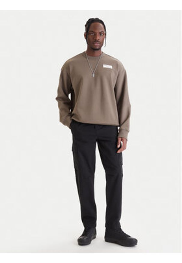 G-Star RAW - G-Star Raw Bluza HB Badge D28660-E209 Zielony Relaxed Fit. Kolor: zielony. Materiał: bawełna