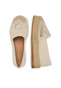 DeeZee Espadryle LE601-66 Beżowy. Kolor: beżowy. Materiał: materiał