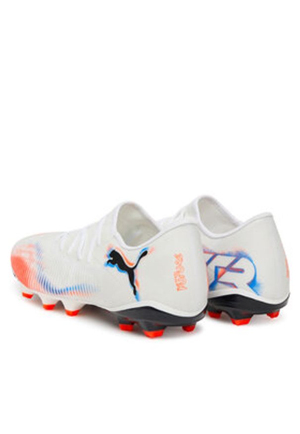 Puma Buty do piłki nożnej Future 8 Match Low Fg/Ag 108599 01 Biały. Kolor: biały. Materiał: materiał