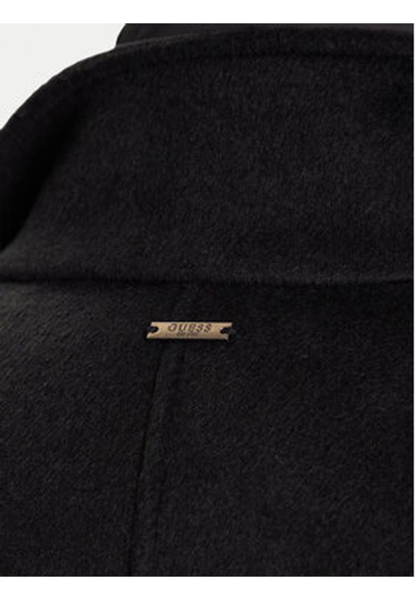 Guess Płaszcz przejściowy M4BL30 WGJ82 Czarny Regular Fit. Kolor: czarny. Materiał: syntetyk
