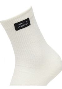 Karl Lagerfeld - KARL LAGERFELD Skarpety długie B1W47036 Czarny. Kolor: czarny. Materiał: bawełna #4