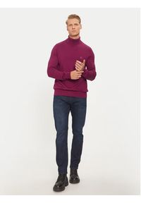 BOSS - Boss Sweter Akiro S 50527573 Czerwony Regular Fit. Kolor: czerwony. Materiał: bawełna #3