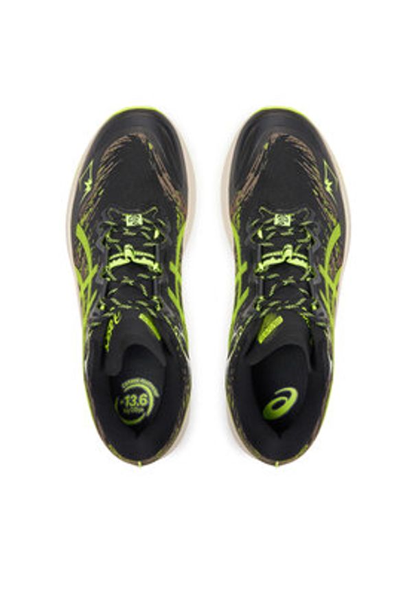 Asics Buty do biegania Fuji Lite 5 1011B889 Czarny. Kolor: czarny. Materiał: mesh, materiał