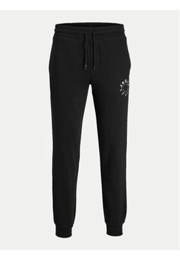 Jack & Jones - Jack&Jones Dres Warrior 12248814 Czarny Regular Fit. Kolor: czarny. Materiał: bawełna
