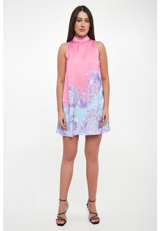 Versace Jeans Couture - Sukienka z nadrukiem VERSACE JEANS COUTURE. Wzór: nadruk