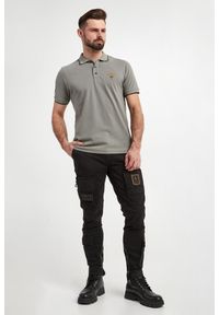 Aeronautica Militare - Polo męskie AERONAUTICA MILITARE. Typ kołnierza: polo