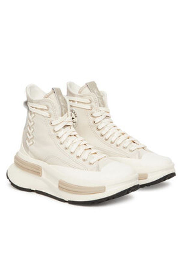 Converse Sneakersy Run Star Legacy Cx Platform Crafted Laces A10654C Beżowy. Kolor: beżowy. Materiał: materiał. Obcas: na platformie. Sport: bieganie