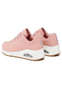 skechers - Skechers Sneakersy Uno Stand On Air 73690/ROS Różowy. Kolor: różowy. Materiał: skóra #6