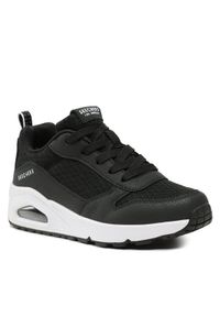 skechers - Skechers Sneakersy Uno Powex 403667L/BLK Czarny. Kolor: czarny. Materiał: skóra #1