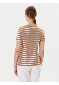 TOMMY HILFIGER - Tommy Hilfiger T-Shirt New Cody WW0WW40584 Brązowy Slim Fit. Kolor: brązowy #5