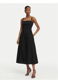 Guess Sukienka letnia W6GK44 W1884 Czarny Regular Fit. Kolor: czarny. Materiał: bawełna. Sezon: lato #1