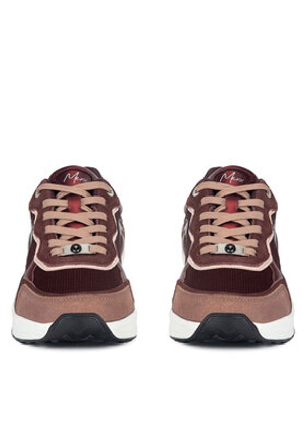 MEXX Sneakersy MI001008943W Bordowy. Kolor: czerwony. Materiał: zamsz, skóra