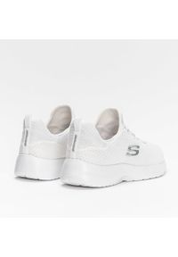 skechers - Buty sportowe damskie Skechers Dynamight (12119-WHT). Okazja: na co dzień. Kolor: biały. Materiał: guma, materiał. Sezon: lato #5