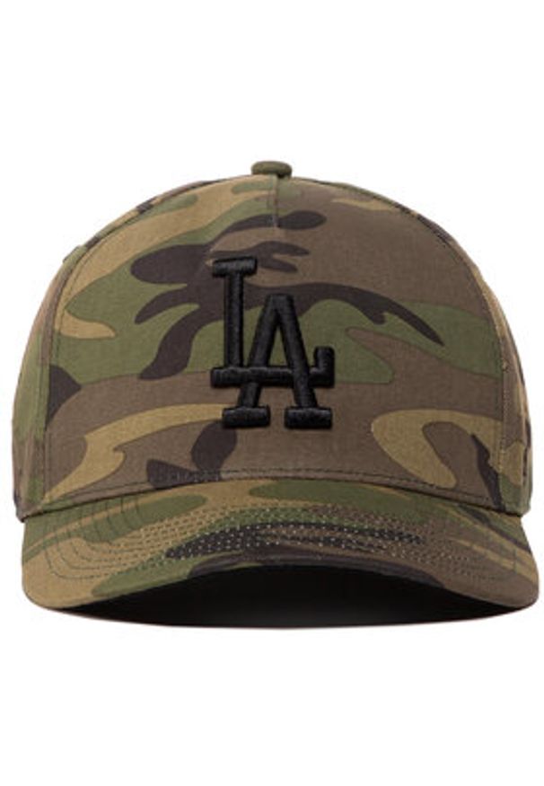 47 Brand Czapka z daszkiem Mlb Los Angeles Dodgers Grove B-GRVSP12CNP-CMA Zielony. Kolor: zielony. Materiał: materiał