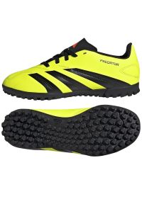 Adidas - Buty piłkarskie adidas Predator Club L Tf Jr IG5436 żółte. Zapięcie: sznurówki. Kolor: żółty. Materiał: syntetyk, guma. Sport: piłka nożna #3
