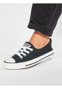 Converse Trampki Chuck Taylor All Star Shoreline Slip 537081C Czarny. Kolor: czarny. Materiał: materiał #1