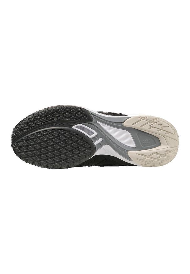 Buty do piłki ręcznej męskie Mizuno Wave GK. Kolor: czarny, szary, wielokolorowy. Model: Mizuno Wave. Sport: piłka ręczna