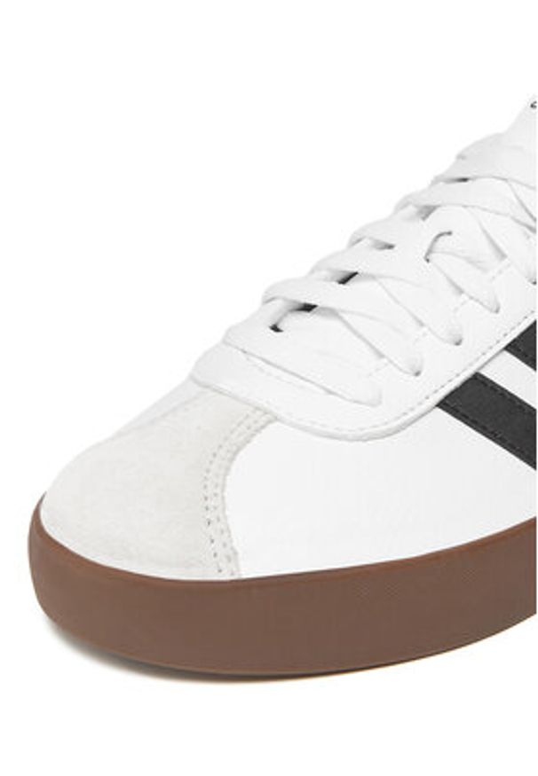Adidas - adidas Sneakersy VL COURT 3.0 ID8797 Biały. Kolor: biały. Materiał: skóra