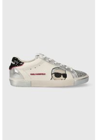 Karl Lagerfeld sneakersy skórzane SKOOL KL60136F. Nosek buta: okrągły. Materiał: skóra #1