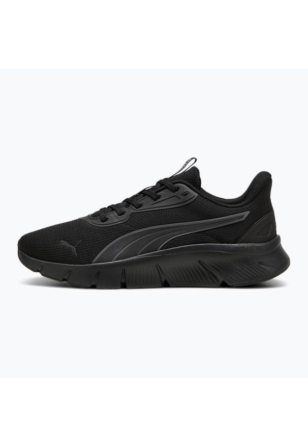 Puma - BUTY na co dzień na trening unisex PUMA FLEXFOCUS lekkie. Okazja: na co dzień. Zapięcie: sznurówki. Kolor: czarny. Materiał: materiał, tkanina. Szerokość cholewki: normalna. Sport: turystyka piesza, fitness