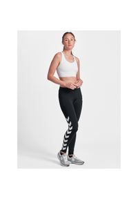 Damskie legginsy Hummel lily. Kolor: czarny. Sport: fitness #1